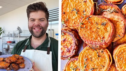 How to Make Melting Sweet Potatoes with Herbs and Garlic