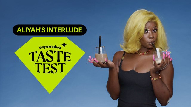 Aliyah’s Interlude Knows a $$$ Camera Flash When She Hears One | Expensive Taste Test | Cosmopolitan