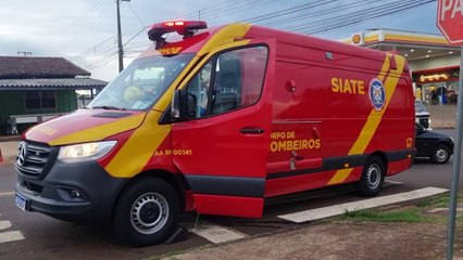 Motociclista fica ferida em acidente de trânsito no Periolo