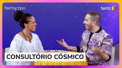 André Mantovani recebe Kemi Salamí no Consultório Cósmico para tirar dúvidas da audiência