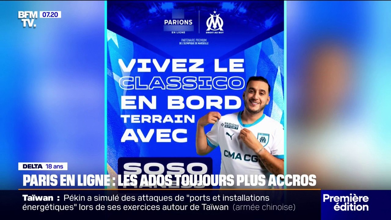 "Quand on voit les affiches ça donne envie d'aller parier":  jeux d'argent en ligne: les mineurs sont de plus en plus addicts