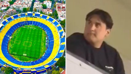 Hijo de AMLO dice presente en el Estadio de Los deportes para apoyar a América en Concachampions