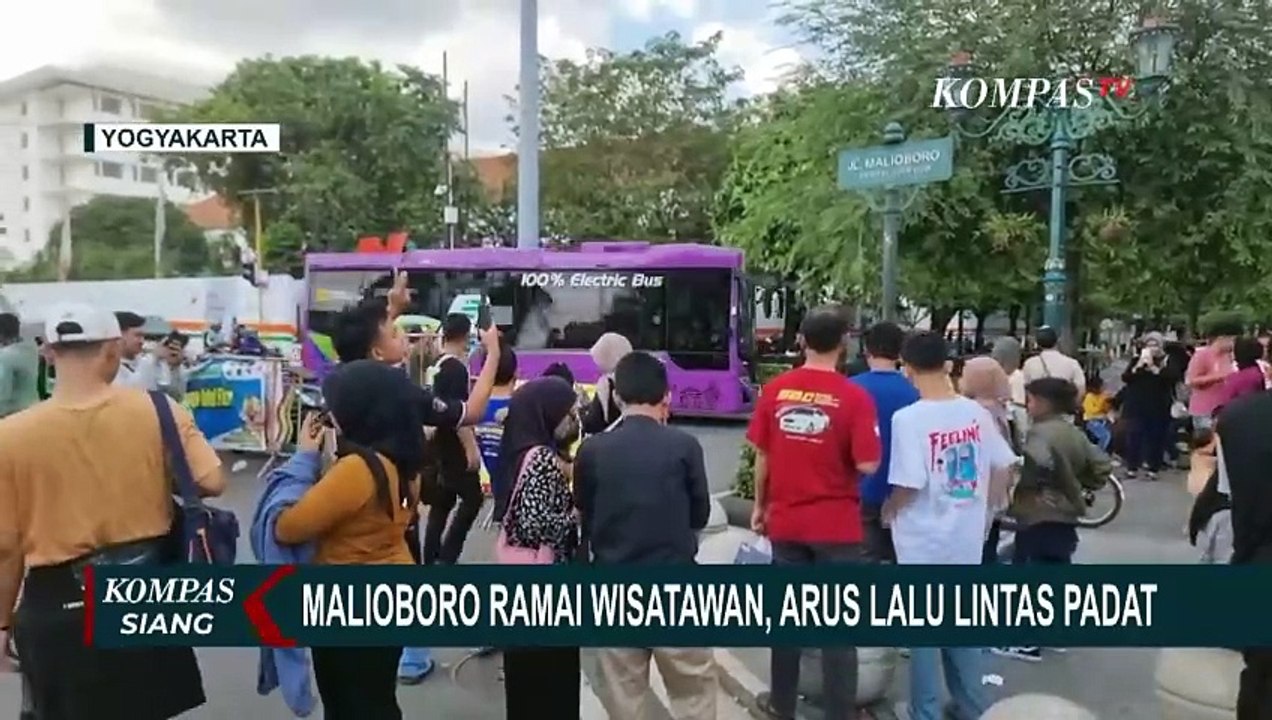 Hari Ketiga Libur Lebaran, Kunjungan ke Malioboro Yogyakarta Meningkat
