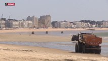 La plage de La Baule prépare son été