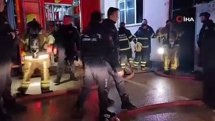 Bursa'da korkutan yangın