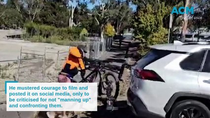 Fahad watched his bikes get stolen in broad daylight. Yet he got slammed online