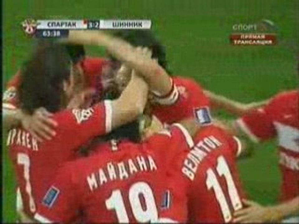 Spartak - Shinnik 3-2