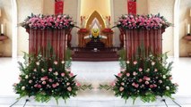 Floral Arrangements For Church Weddings