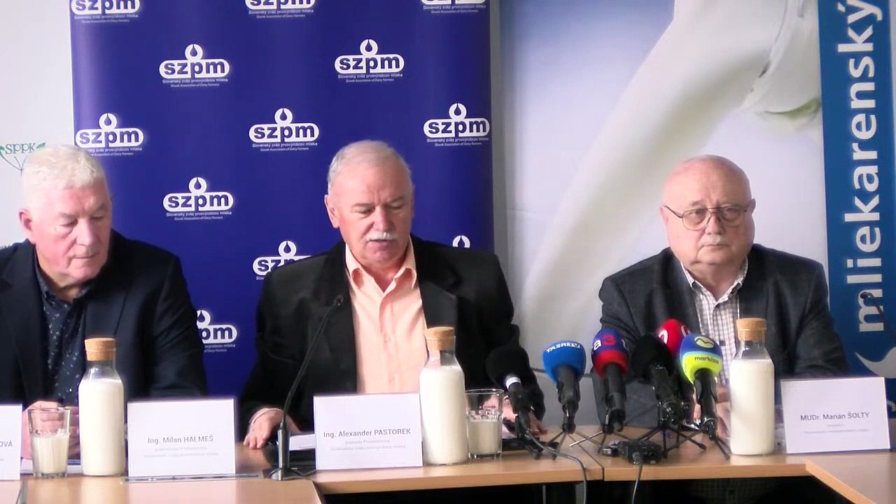 ZÁZNAM: Bezpečnosť mlieka a mliečnych výrobkov na Slovensku je aj pri SLAK zaručená