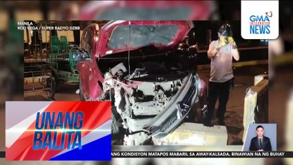 3, sugatan sa karambola ng tatlong sasakyan sa P. Burgos Drive | Unang Balita
