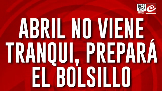 Abril viene con aumentos: colectivos, trenes y subtes por las nubes