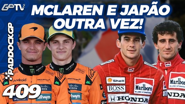 NOVA RIVALIDADE DA MCLAREN NA F1 NO JAPÃO? + TSUNODA NA RED BULL | Paddock GP #409