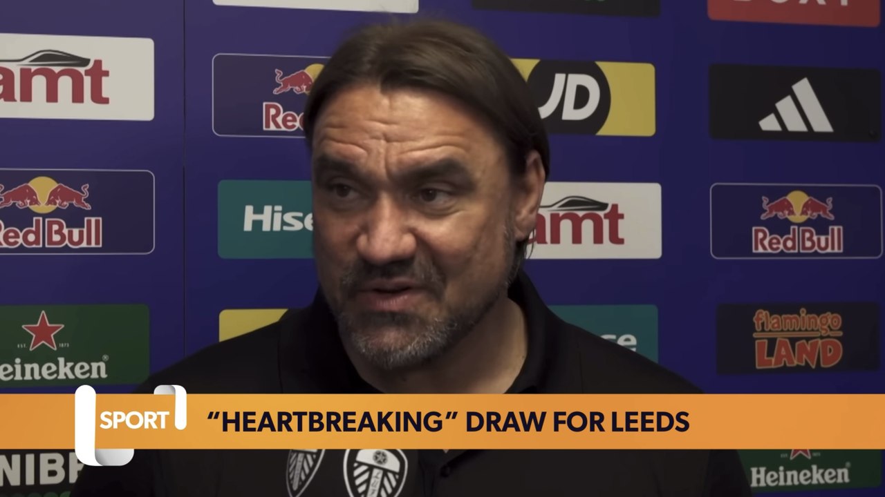 Daniel Farke left heartbroken by Leeds United draw