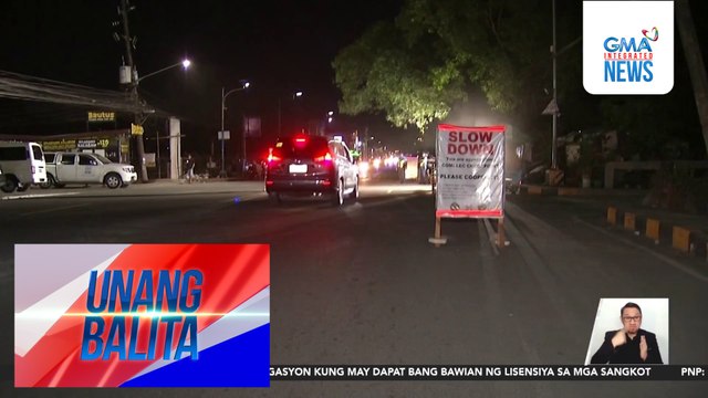 Comelec checkpoints, mas hihigpitan kasunod ng away-kalsada sa Marcos Highway | Unang Balita