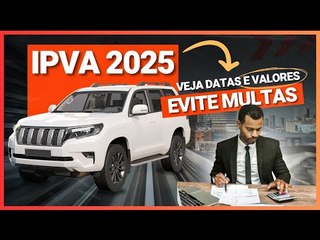 Calendário do IPVA 2025 de SP: datas, alíquotas e valor por veículo