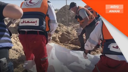 15 mayat pekerja bantuan ditemui dalam kubur di Gaza