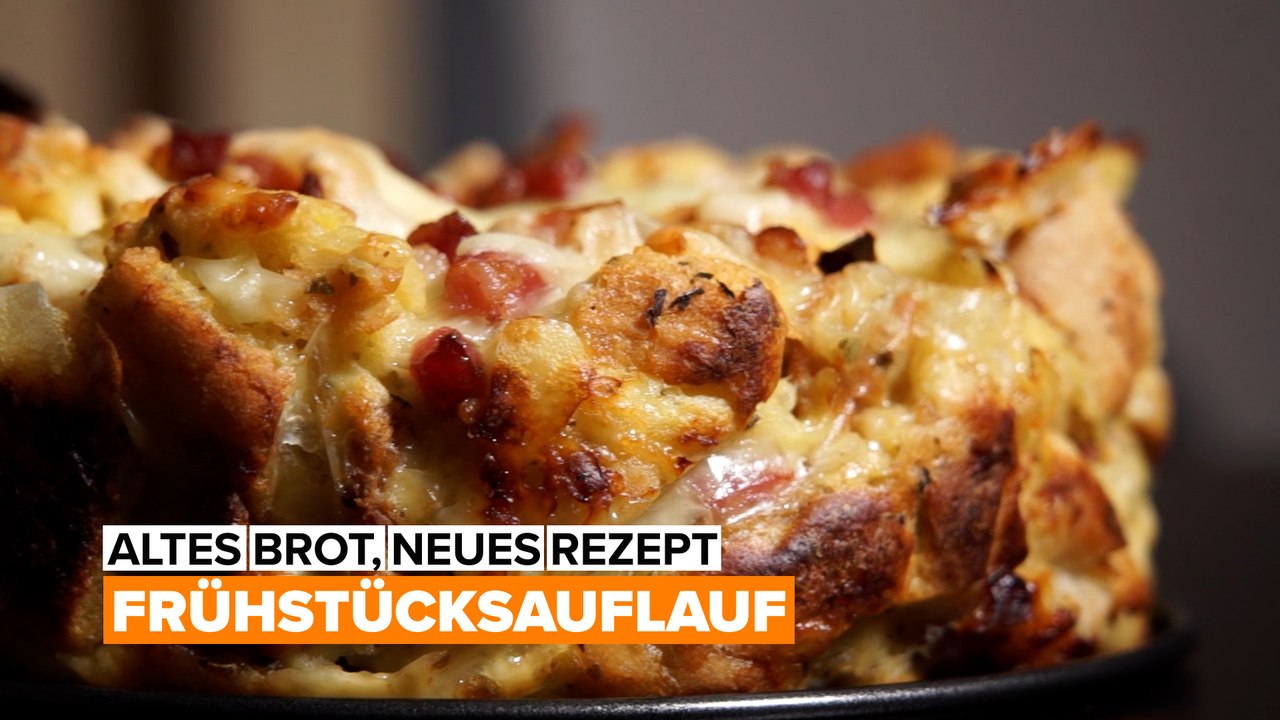 Altes Brot, neues Rezept: Frühstücksauflauf - video Dailymotion