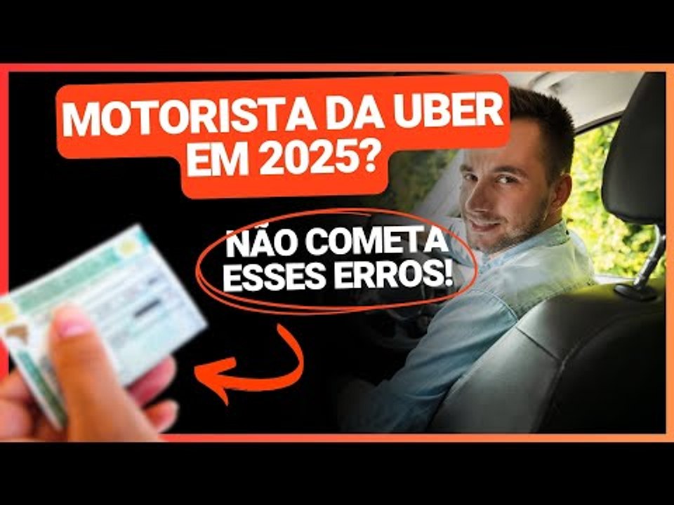 CADASTRO UBER 2025: Veja o passo a passo e dica...