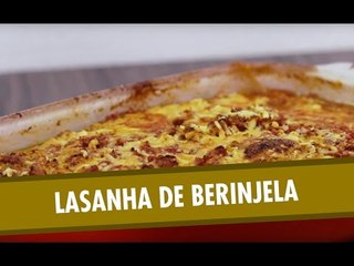 Lasanha de berinjela