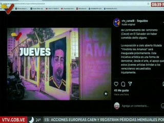 Artistas plástico manifiestan su descontento por la violación de los DDHH a migrantes venezolanos