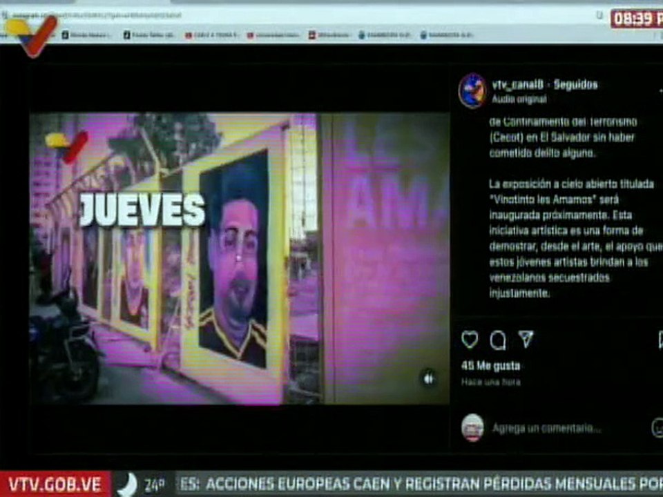 Artistas plástico manifiestan su descontento por la violación de los DDHH a migrantes venezolanos