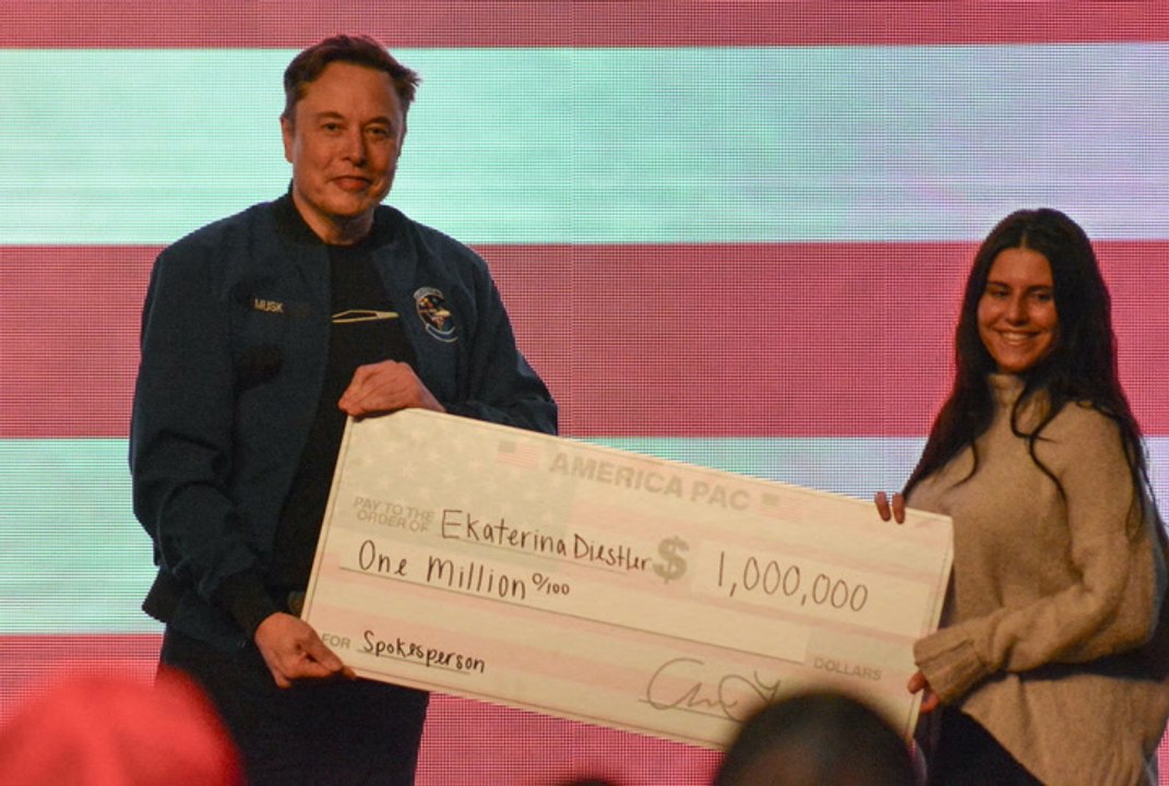 Elon Musk's $1 million giveaways