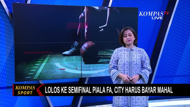 Manchester City Bayar Mahal Lolos ke Semifinal Piala FA, Erling Haaland Cedera Pergelangan Kaki Kiri