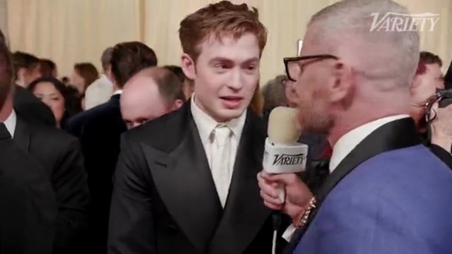 Kit Connor interview at Vanity Fair's Oscars party
