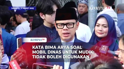 Kata Wamendagri Bima Arya soal Mobil Dinas untuk Mudik Lebaran: Tidak Boleh Digunakan