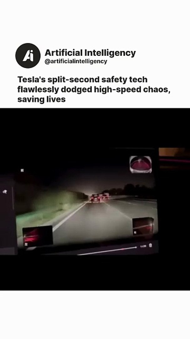 🚗⚡ Tesla’s Safety Tech: A Life-Saving Innovation!
