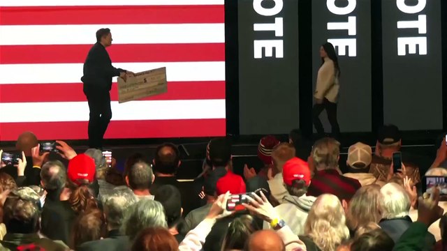 Musk gives $1 million checks to Wisconsin voters in judicial race