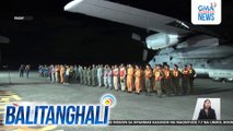 First batch ng mga Pilipinong tutulong sa rescue mission sa Myanmar, bumiyahe na ngayong umaga | Balitanghali