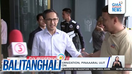 Mga isyu sa PUV modernization, pinaaaral ulit ni DOTr Sec. Vince Dizon | Balitanghali