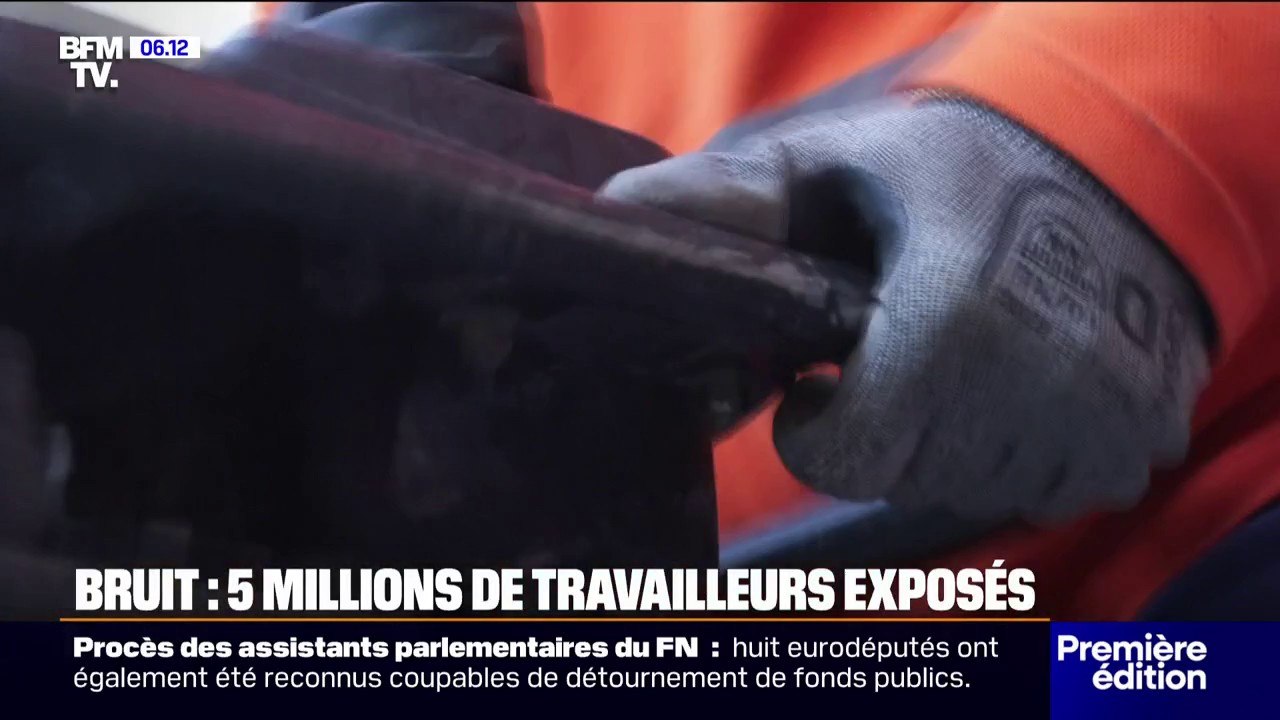 Un travailleur français sur cinq est exposé au bruit, selon une étude de Santé publique France