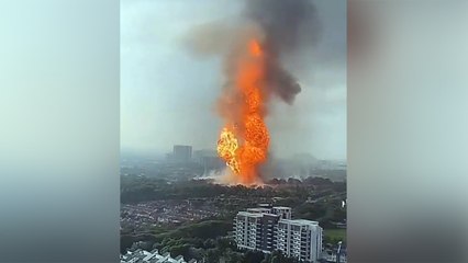 Watch: Gas pipeline explosion in Malaysia sparks huge fire, forms mushroom cloud