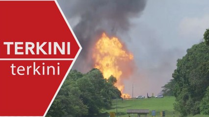 [TERKINI] Situasi terkini kebakaran saluran paip di Putra Heights