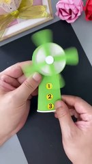 Summer Craft_ Table Fan Out of Cardboard at Home - DIY Crafts