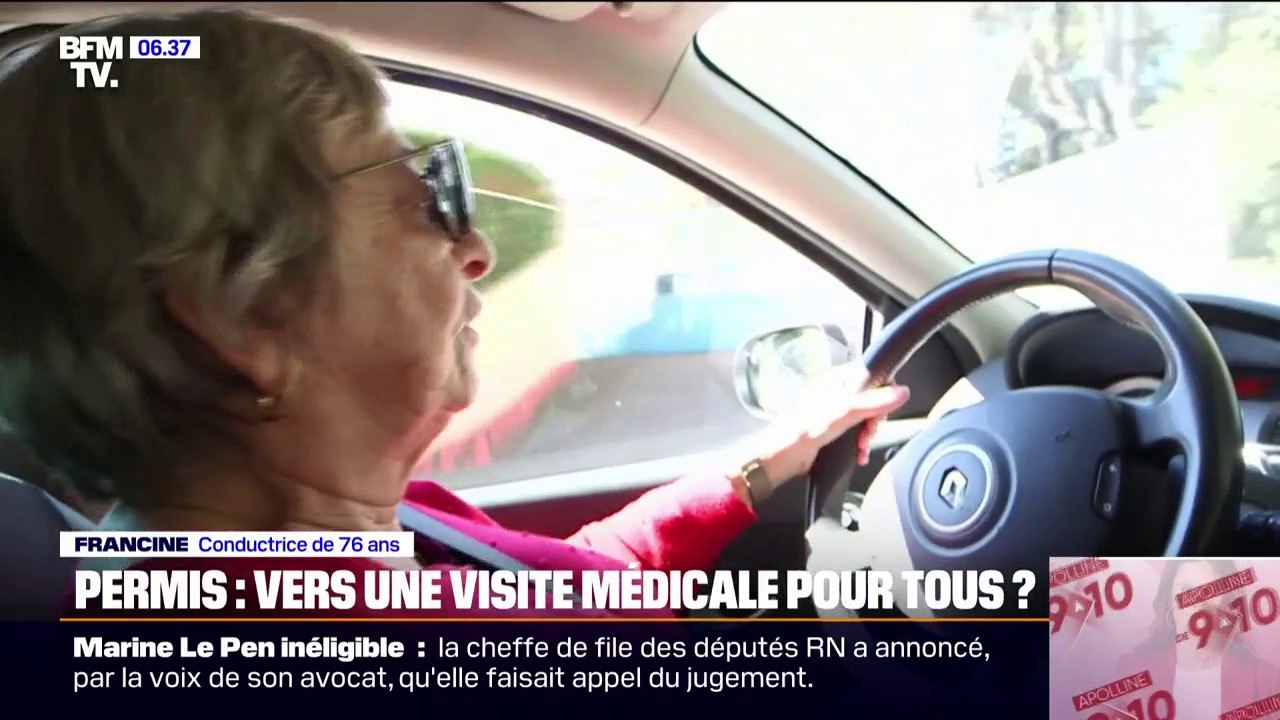 Permis de conduire: une proposition de loi pour rendre obligatoire une visite médicale tous les 15 ans pour tous les conducteurs et tous les cinq ans à partir de 70 ans