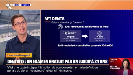 Dentiste: l'examen gratuit "M'T dents" devient annuel pour les jeunes de moins de 24 ans