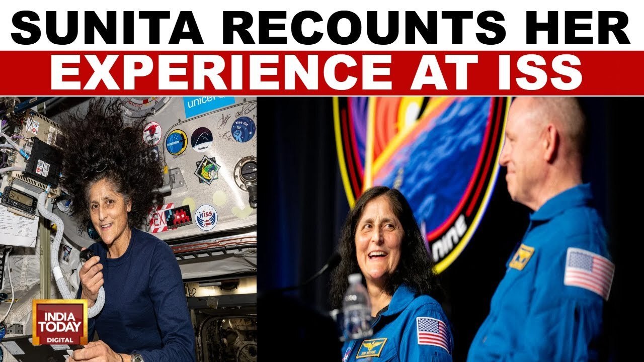 Astronaut Sunita Williams recounts her experience at space station