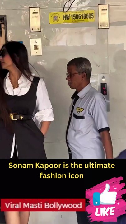 Sonam Kapoor is the ultimate fashion icon