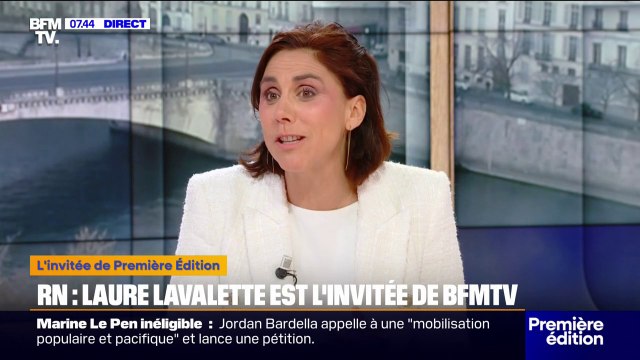 Inéligibilité de Marine Le Pen: Nous ne nous attendions pas à cette décision si politique , déplore Laure Lavalette (RN)