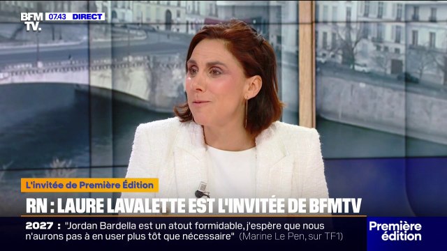 Je trouve ça tellement scandaleux qu'un président de tribunal puisse décider du casting de la prochaine élection présidentielle , déplore Laure Valette au lendemain de la condamnation de Marine Le Pen