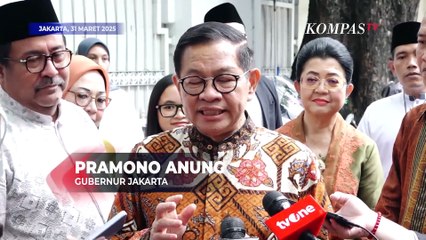 Kata Gubernur Jakarta  Pramono Anung  Terkait Pendatang Baru Usai Idulfitri: Harus Punya Identitas