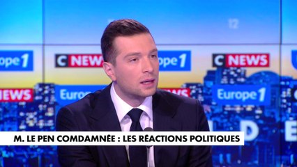 Jordan Bardella: «Aujourd'hui, ce n'est plus le gouvernement des juges,c'est la tyrannie des juges»