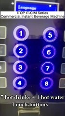 ITOP Instant Beverage Machine: 7 Hot Drinks & More!