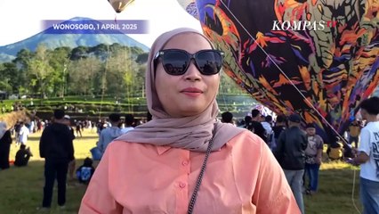 Indahnya Festival Balon Udara di Wonosobo