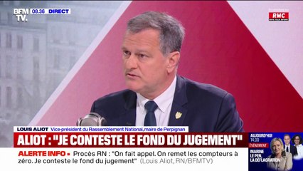 Condamnation de Marine Le Pen: "C'est gravissime, il y a des conséquences irréversibles", affirme Louis Alliot, vice-président du RN