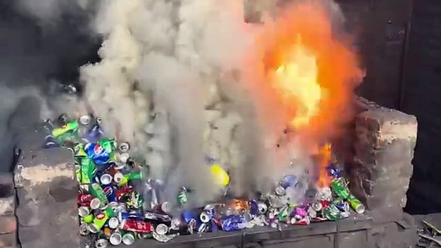 Amazing Aluminium Recycling Process and Manufacturing Metal Bangles ｜ Factory Mass Production