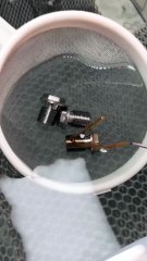 Matvey new materials touch anodized titanium parts